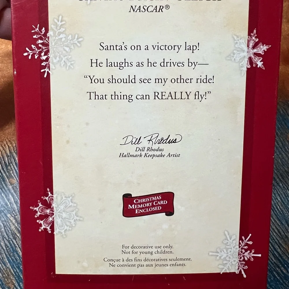 Hallmark keepsake santa